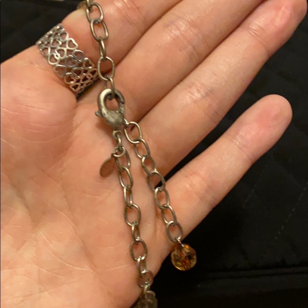 Silver Statement Necklace - Picture 2 of 2